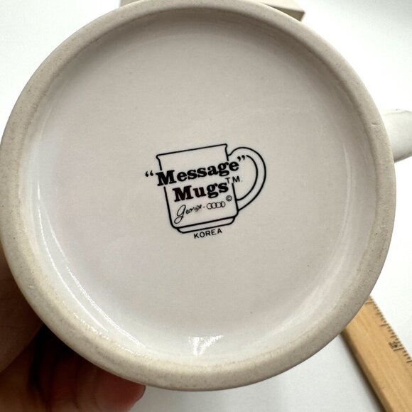 Cool Cat Mug from the 80's Message mugs cat face cat lady mug - Picture 4 of 6